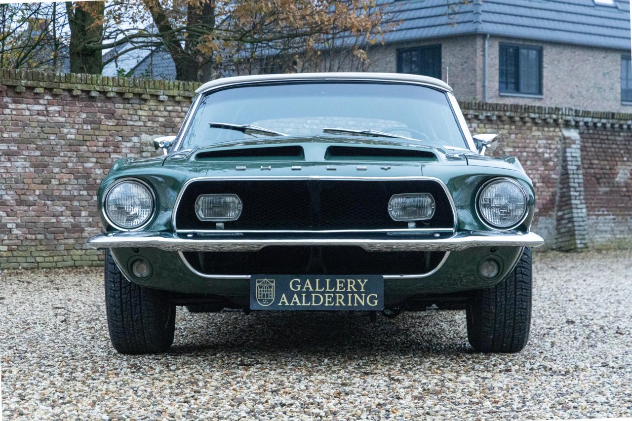1968 Ford Mustang Shelby GT350 Convertible &ldquo;Factory Shelby Paxton Supercharger&rdquo;