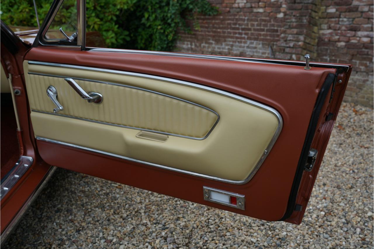 1966 Ford Mustang 289 Convertible Deluxe Emberglo &ldquo;One owner from new&rdquo;