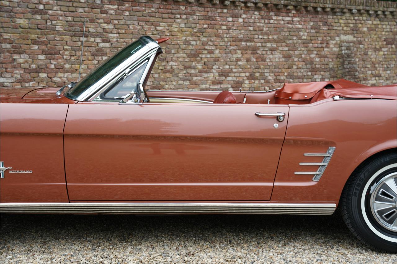 1966 Ford Mustang 289 Convertible Deluxe Emberglo &ldquo;One owner from new&rdquo;