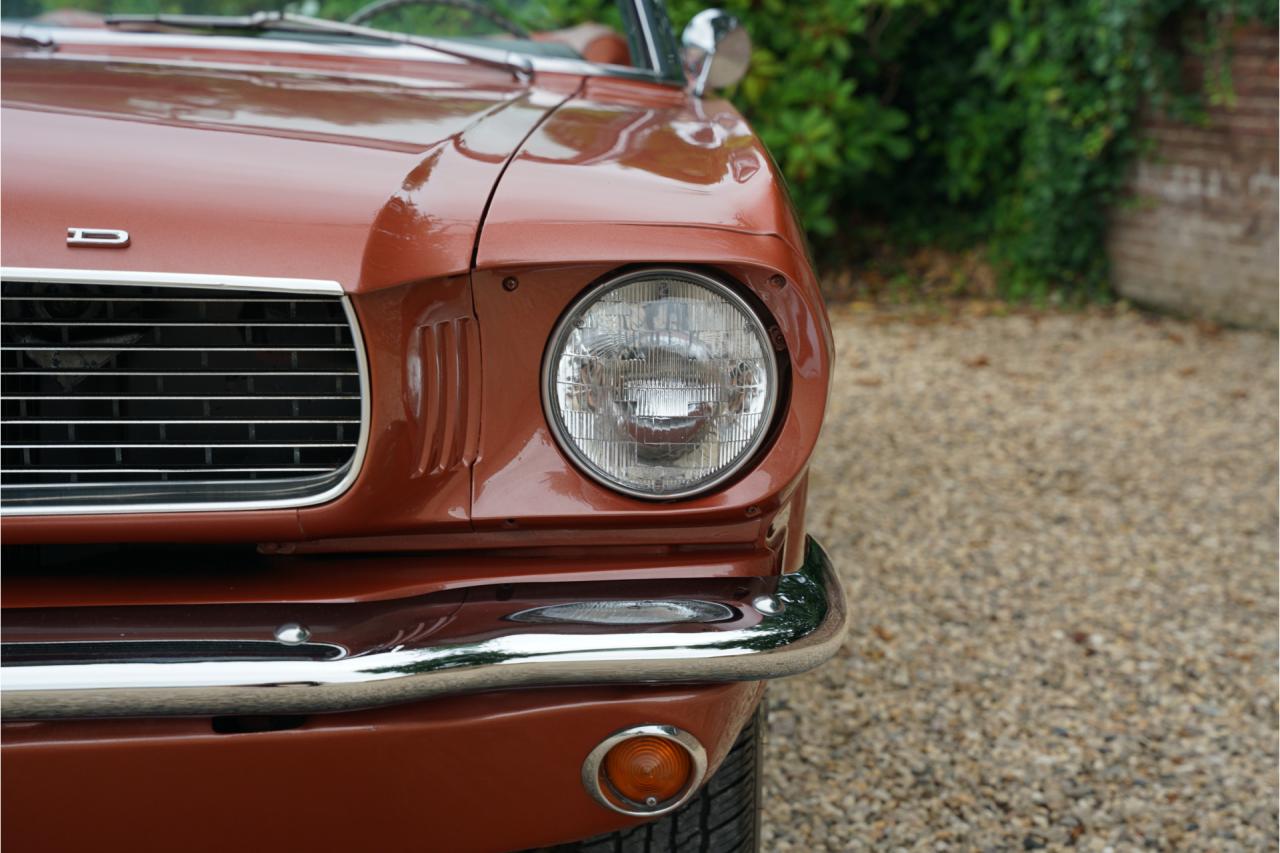 1966 Ford Mustang 289 Convertible Deluxe Emberglo &ldquo;One owner from new&rdquo;
