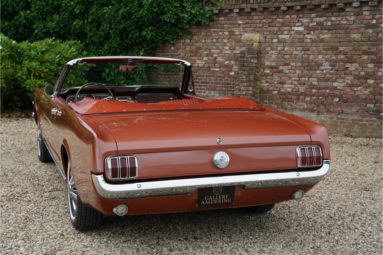 1966 Ford Mustang 289 Convertible Deluxe Emberglo &ldquo;One owner from new&rdquo;