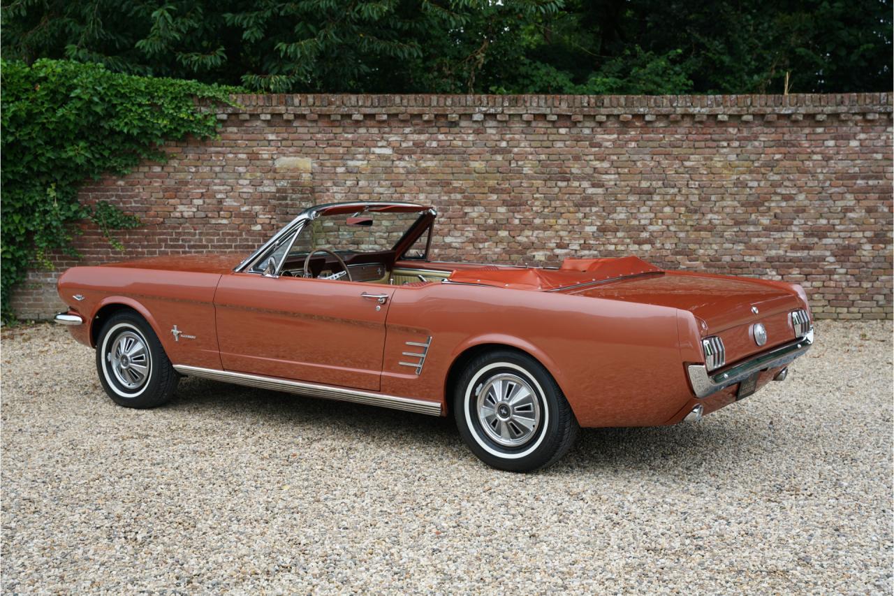 1966 Ford Mustang 289 Convertible Deluxe Emberglo &ldquo;One owner from new&rdquo;