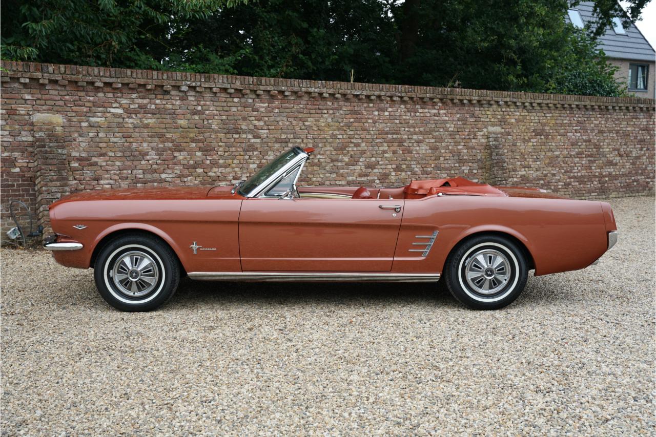 1966 Ford Mustang 289 Convertible Deluxe Emberglo &ldquo;One owner from new&rdquo;