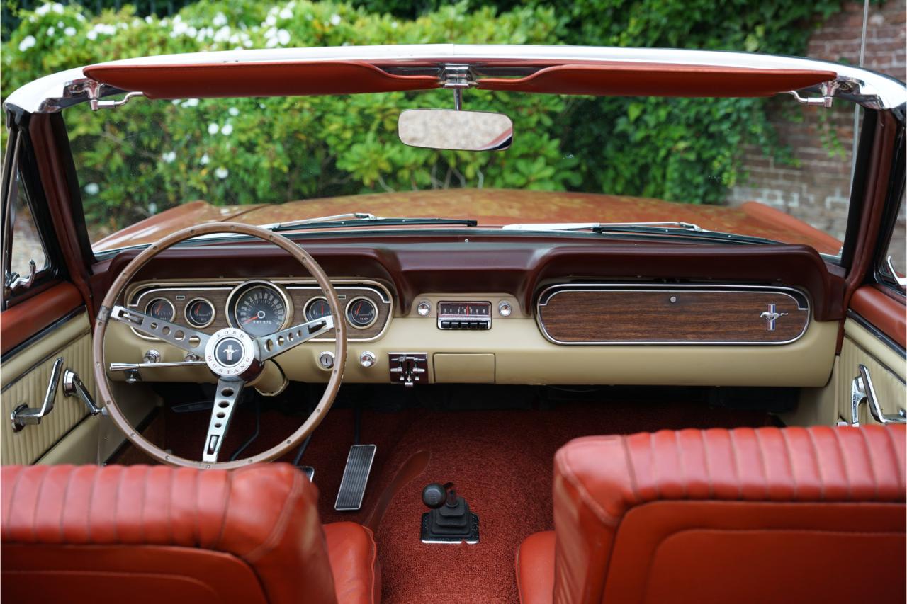 1966 Ford Mustang 289 Convertible Deluxe Emberglo &ldquo;One owner from new&rdquo;