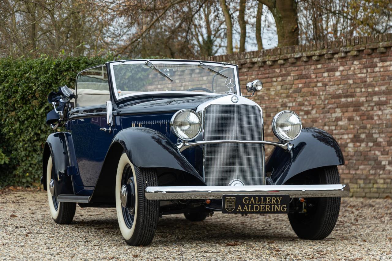 1935 Mercedes - Benz Mercedes Benz 200 Cabriolet C &ldquo;Bare metal-Frame off restoration&rdquo;