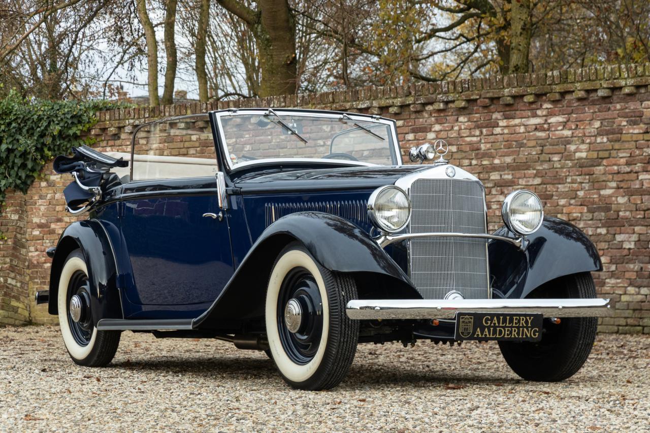 1935 Mercedes - Benz Mercedes Benz 200 Cabriolet C &ldquo;Bare metal-Frame off restoration&rdquo;