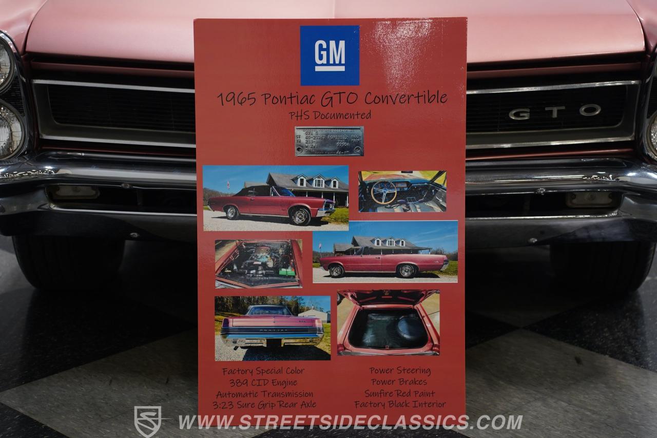 1965 Pontiac GTO Convertible