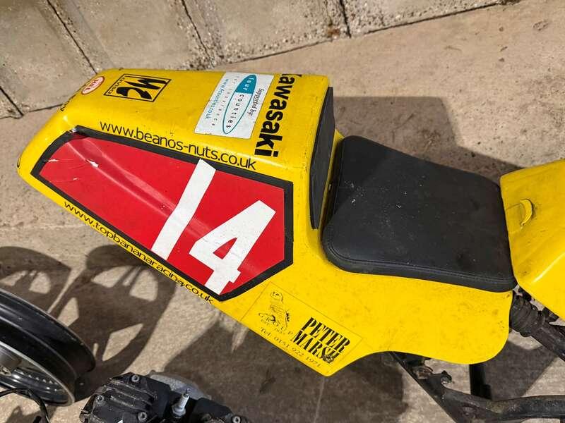 1977 HARRIS KAWASAKI ENDURANCE RACE BIKE