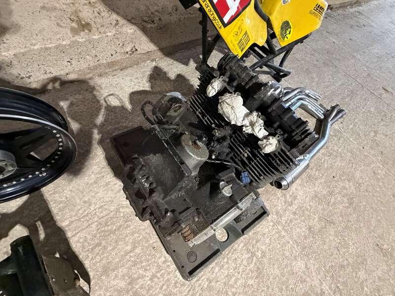 1977 HARRIS KAWASAKI ENDURANCE RACE BIKE