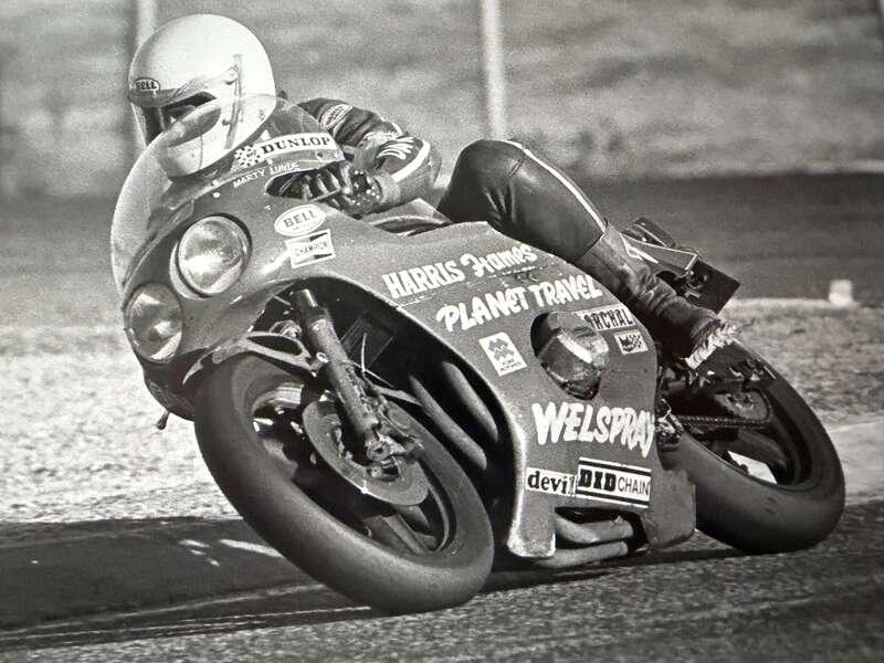 1977 HARRIS KAWASAKI ENDURANCE RACE BIKE