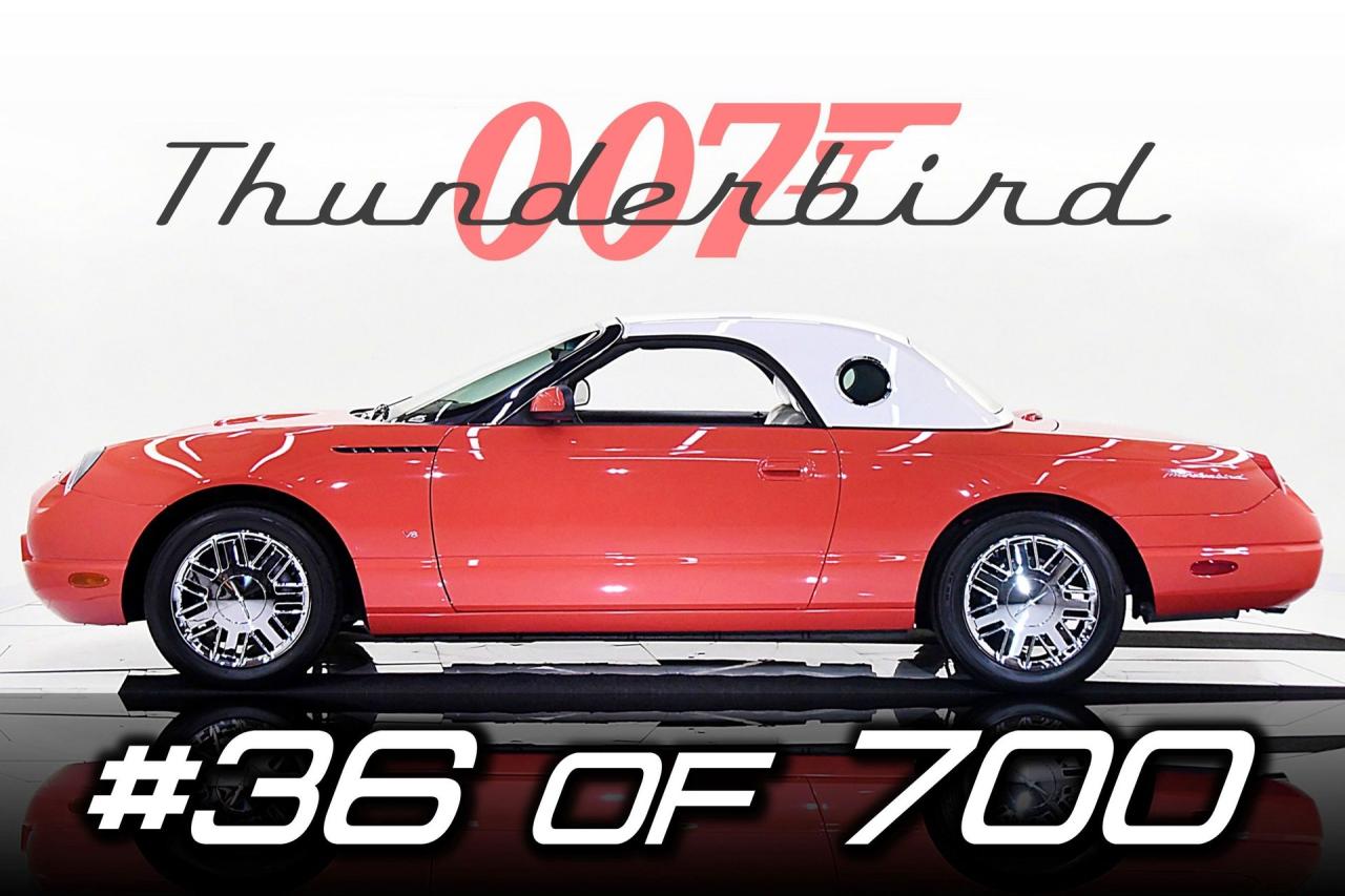 2003 Ford Thunderbird 007 Bond Edition