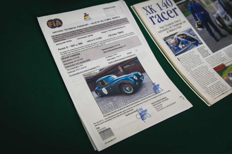 1955 Jaguar XK140 FHC FIA