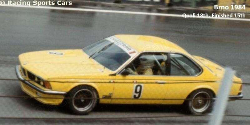 1983 BMW 635 CSI GROUP A