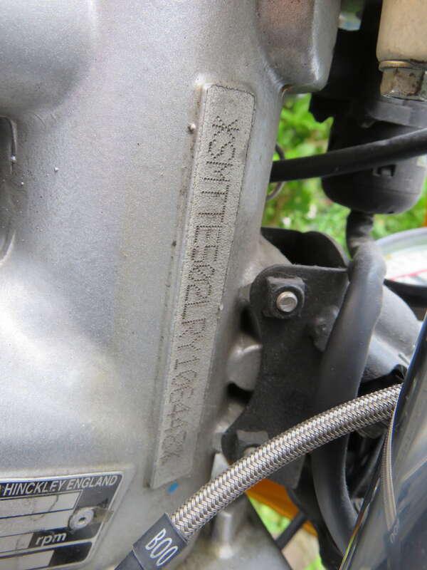 2000 Triumph 955I DAYTONA