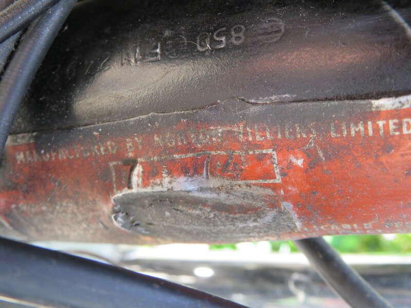 1974 NORTON 850 COMMANDO