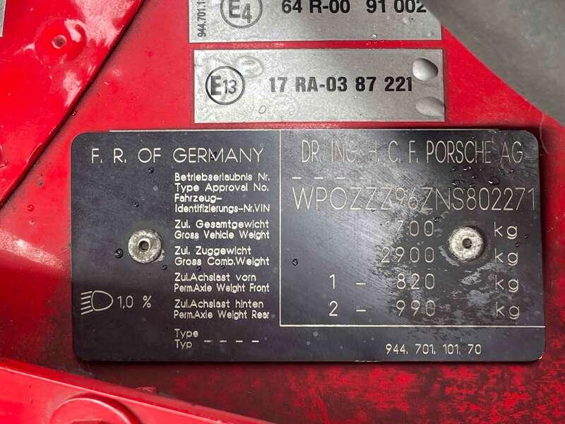1993 Porsche 968
