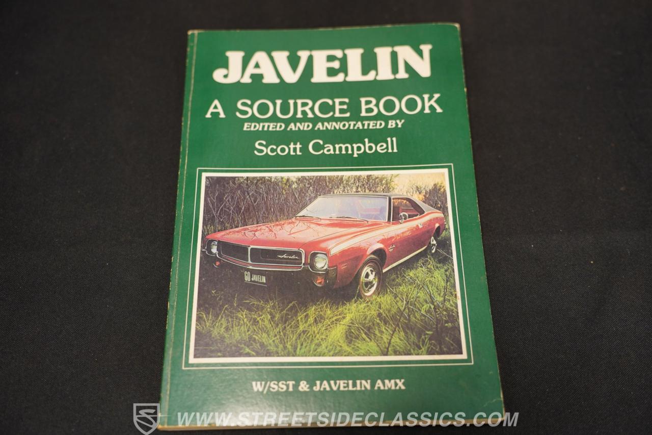 1970 AMC Javelin SST Mark Donohue Tribute
