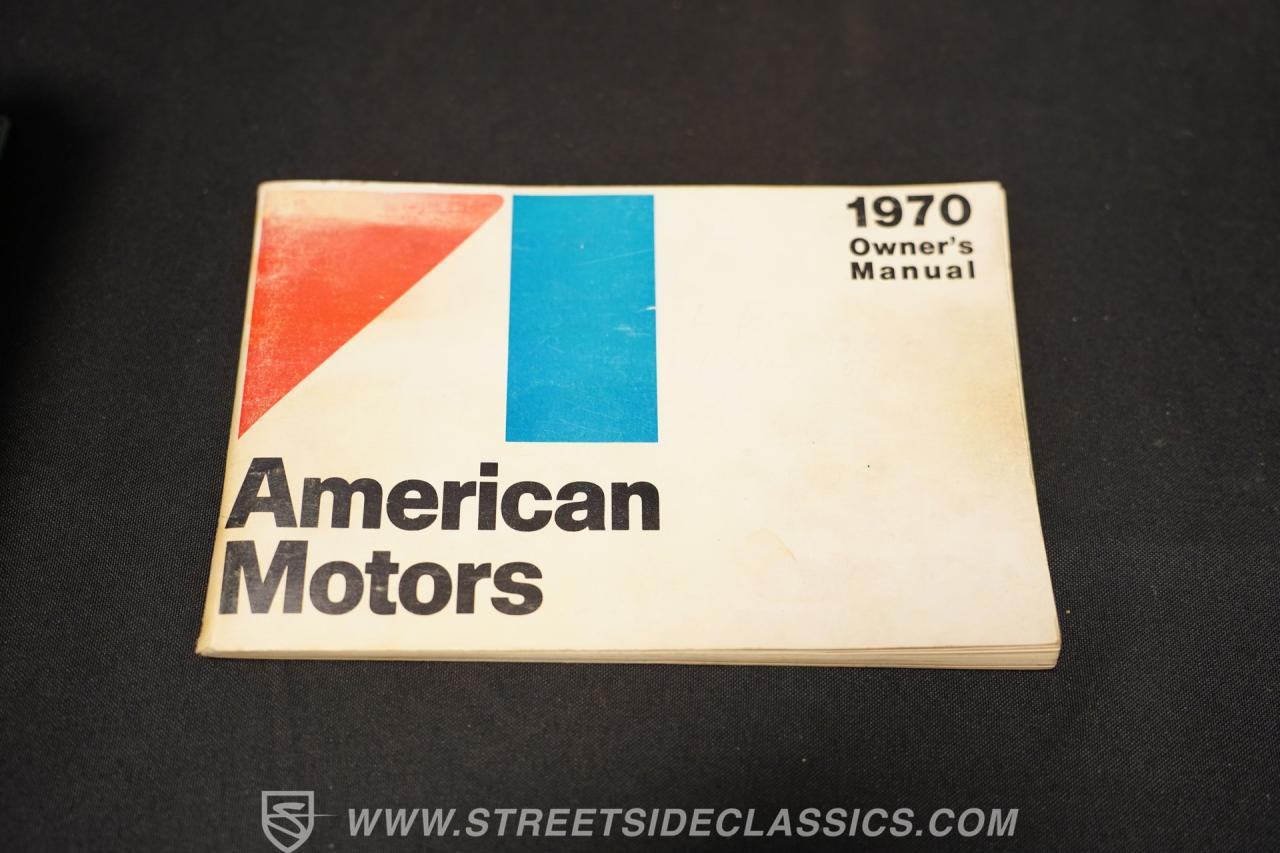1970 AMC Javelin SST Mark Donohue Tribute