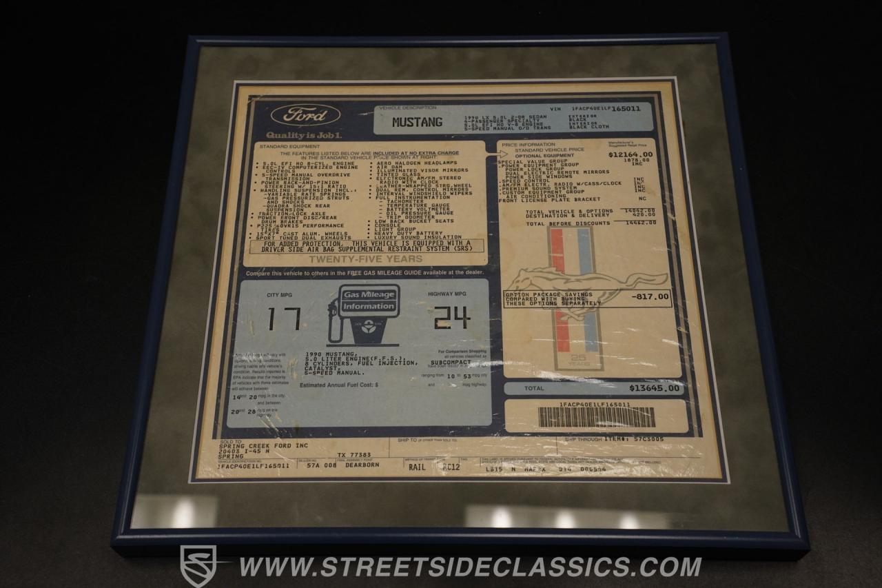 1990 Ford Mustang LX 5.0