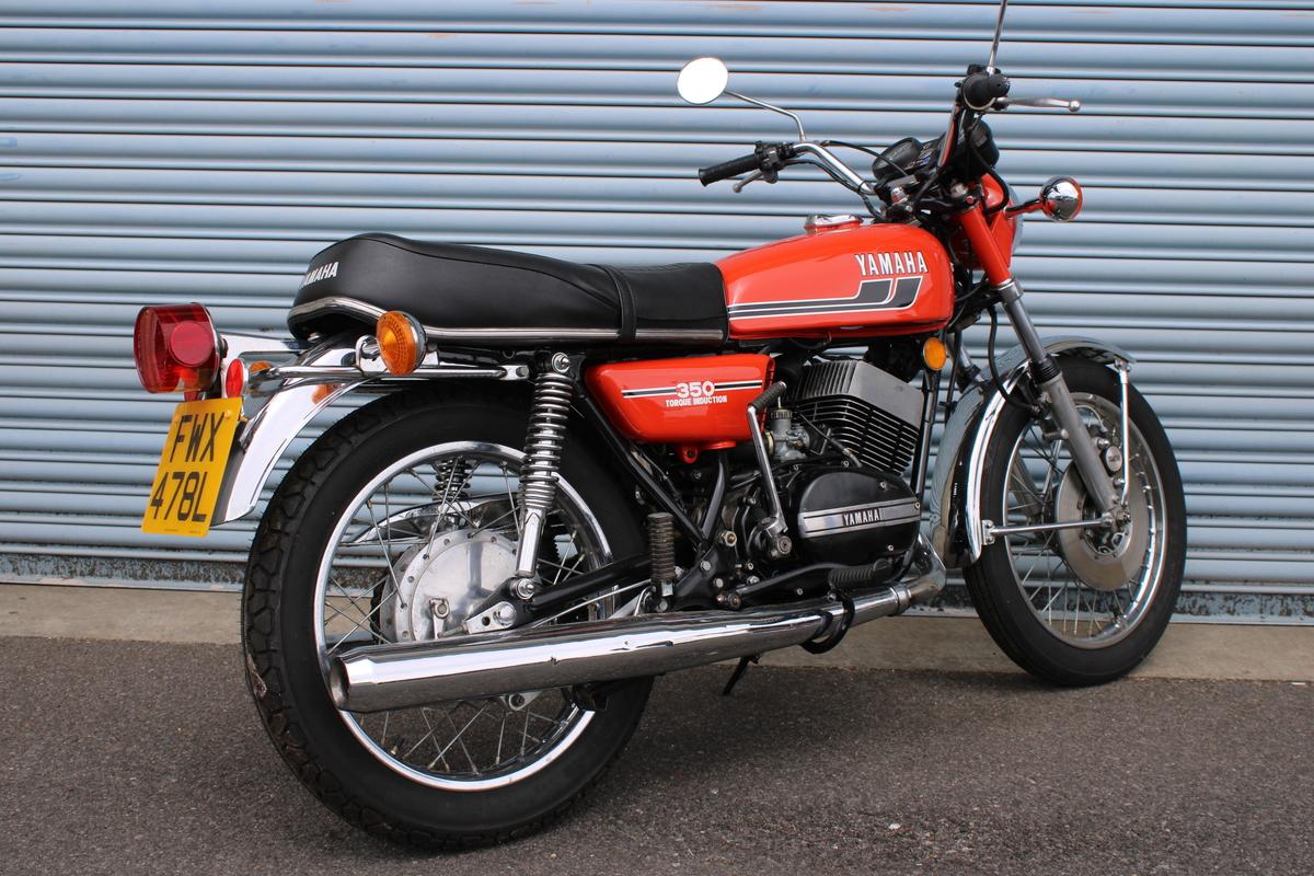 1973 Yamaha RD 350 TORQUE INDUCTION