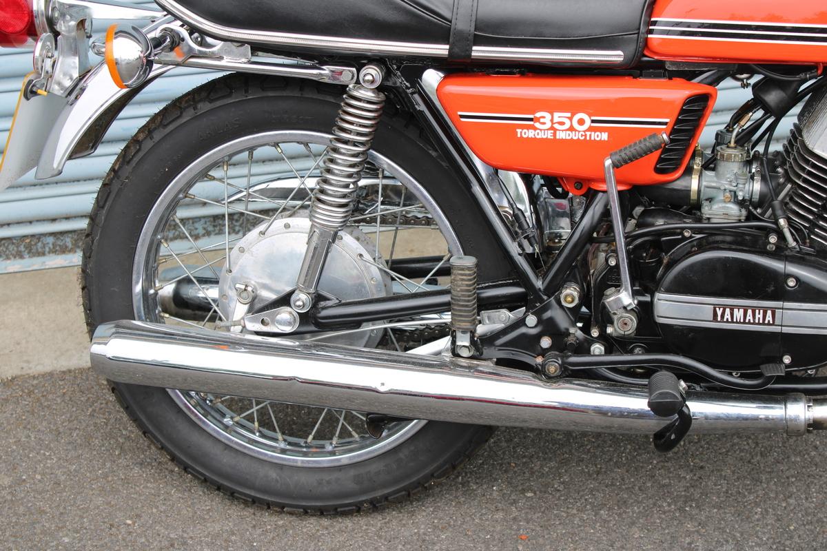 1973 Yamaha RD 350 TORQUE INDUCTION