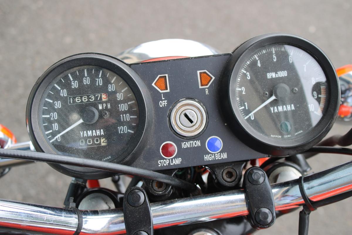 1973 Yamaha RD 350 TORQUE INDUCTION