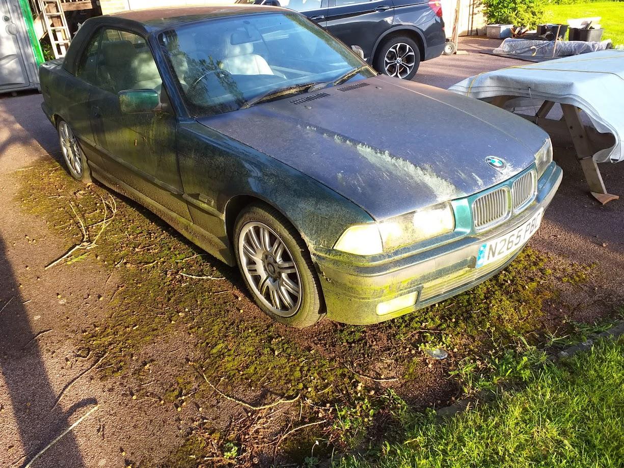 1995 BMW 328I MANUAL CONVERTIBLE