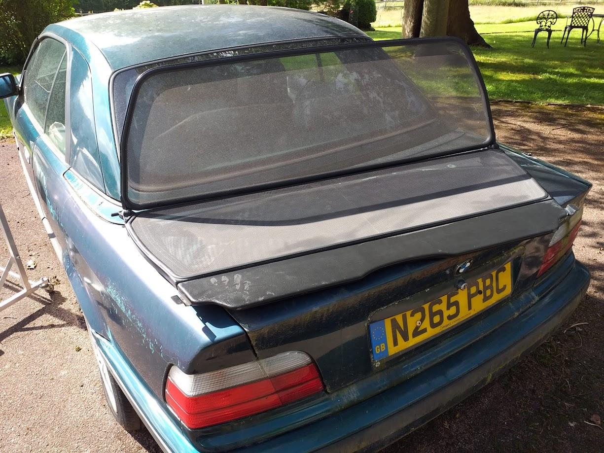 1995 BMW 328I MANUAL CONVERTIBLE