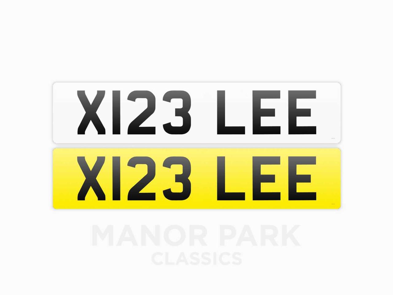 Number X123LEE