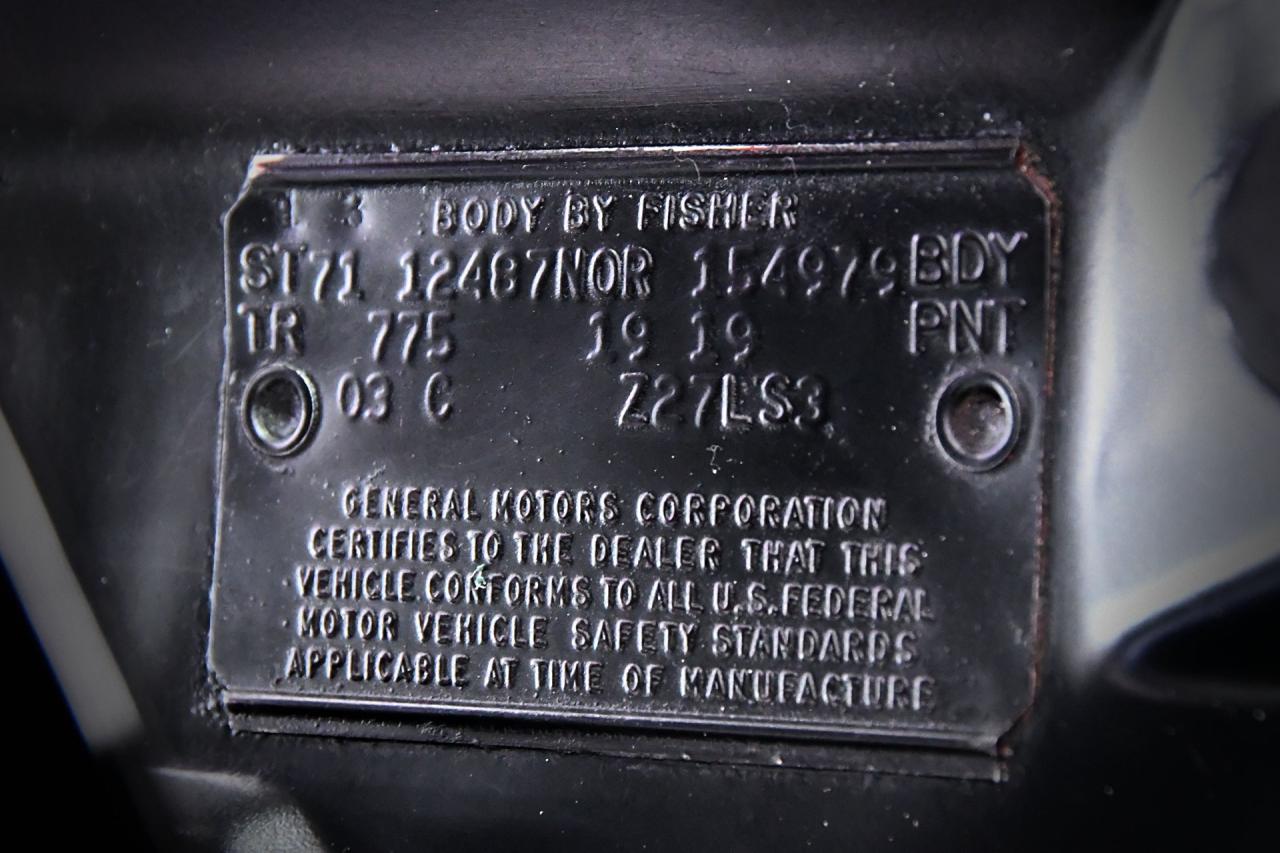 1971 Chevrolet Camaro SS 396