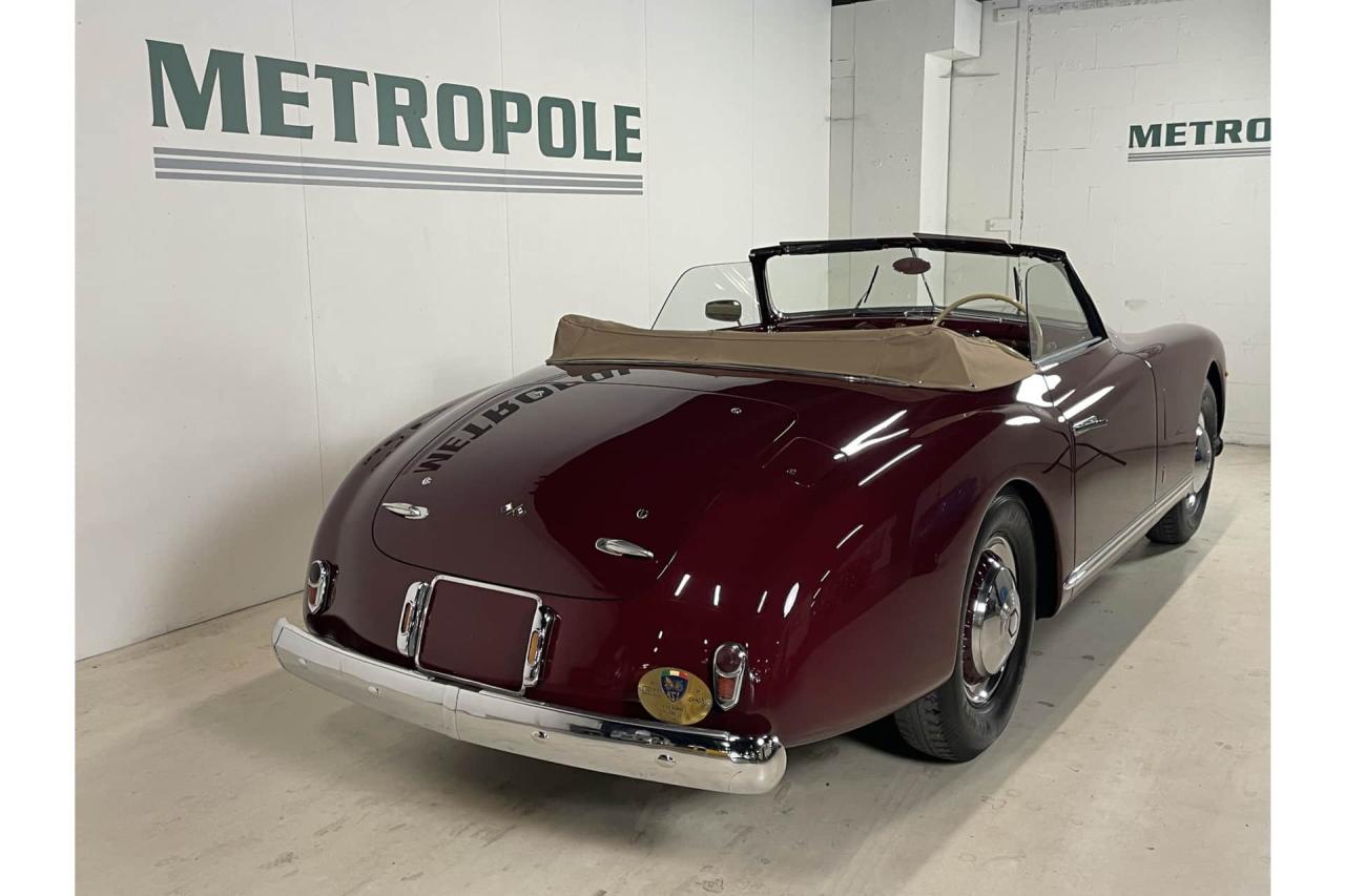 1949 Alfa Romeo 6C 2500 Passo Corto Super Sport Cabriolet by Pinin Farina