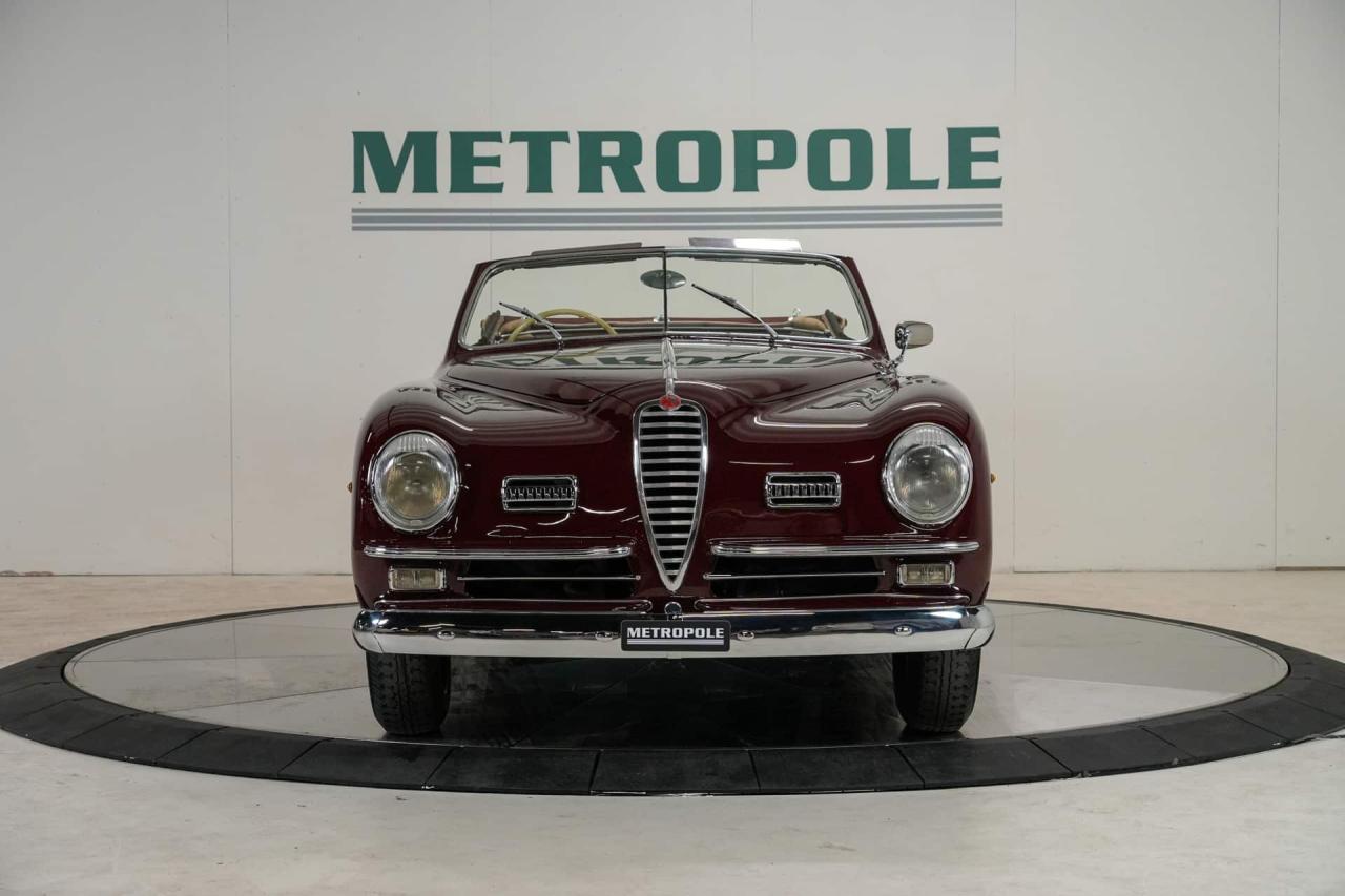 1949 Alfa Romeo 6C 2500 Passo Corto Super Sport Cabriolet by Pinin Farina