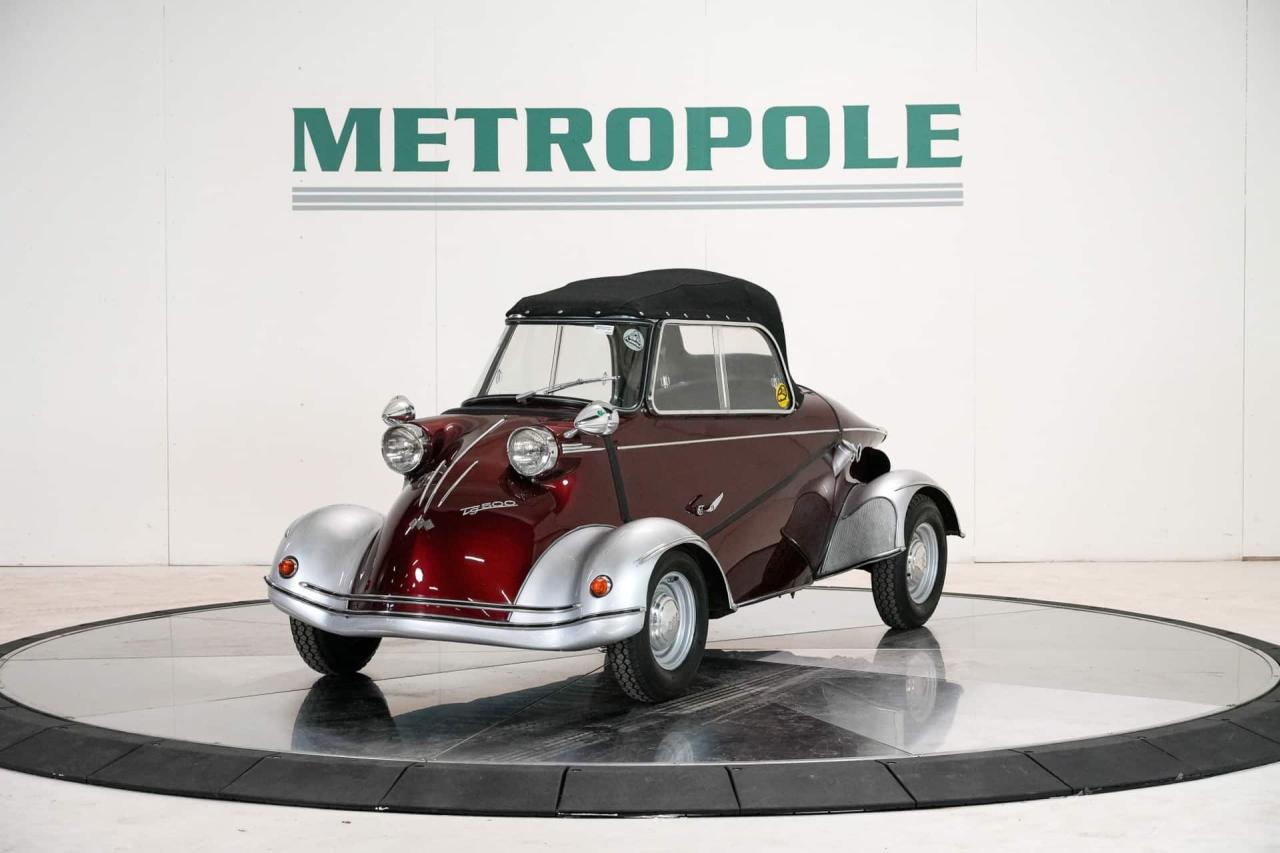 1960 Messerschmitt FMR Tg500 Tiger Cabriolet