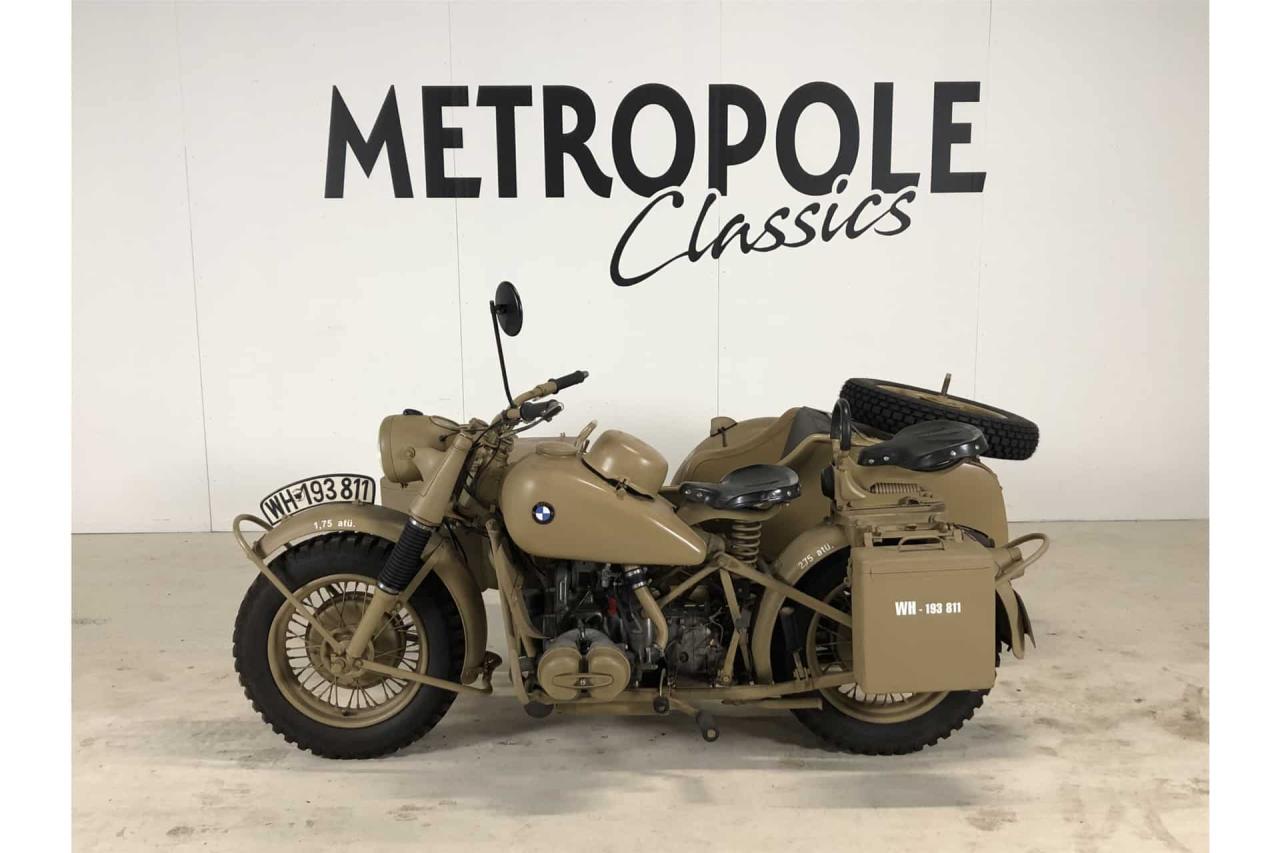 1944 BMW R75 sidecar