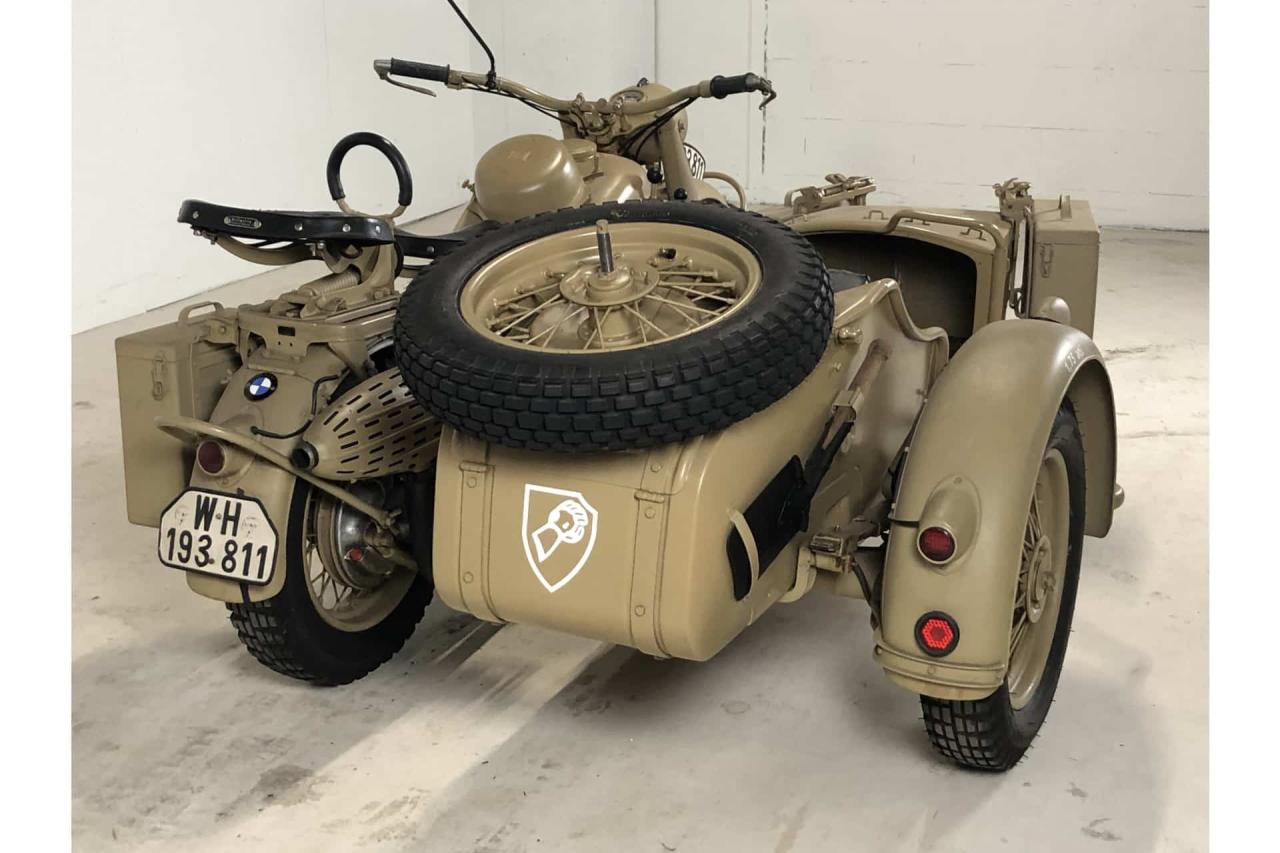 1944 BMW R75 sidecar