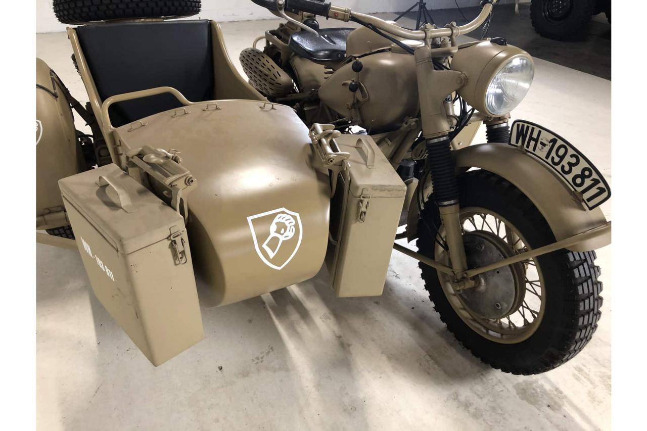 1944 BMW R75 sidecar