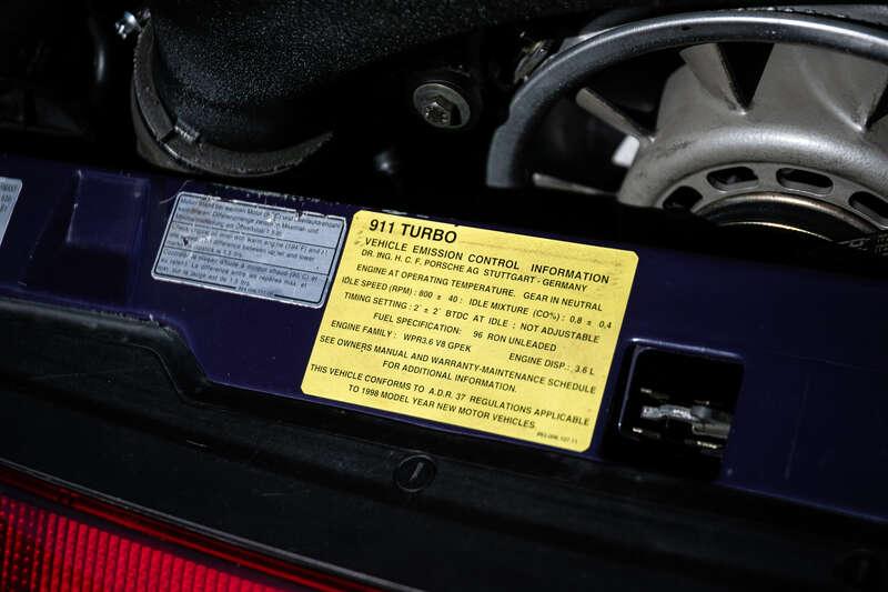 1995 Porsche 911 993 TURBO CABRIOLET