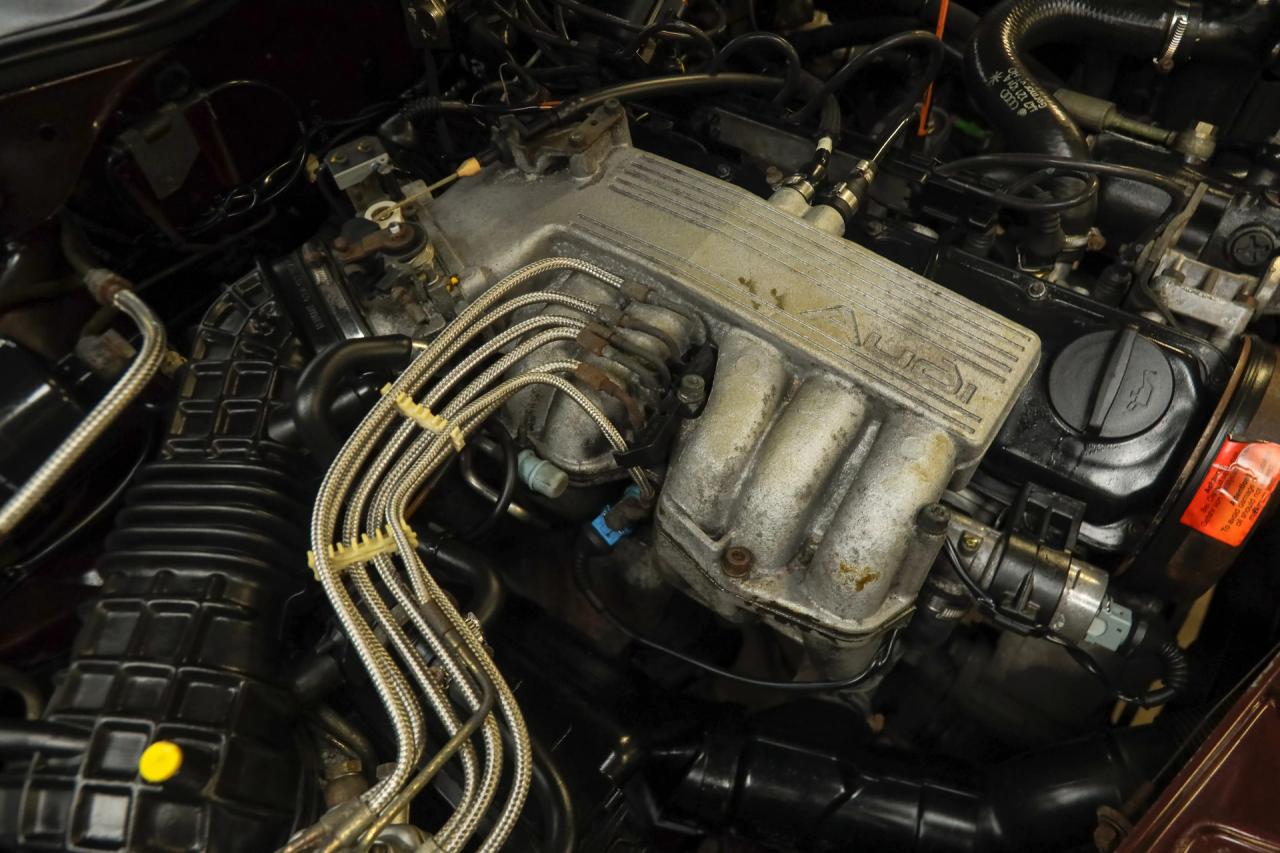 1990 Audi 100 Quattro &ldquo;The 5-Cylinder in Zyclamrot Metallic&rdquo;