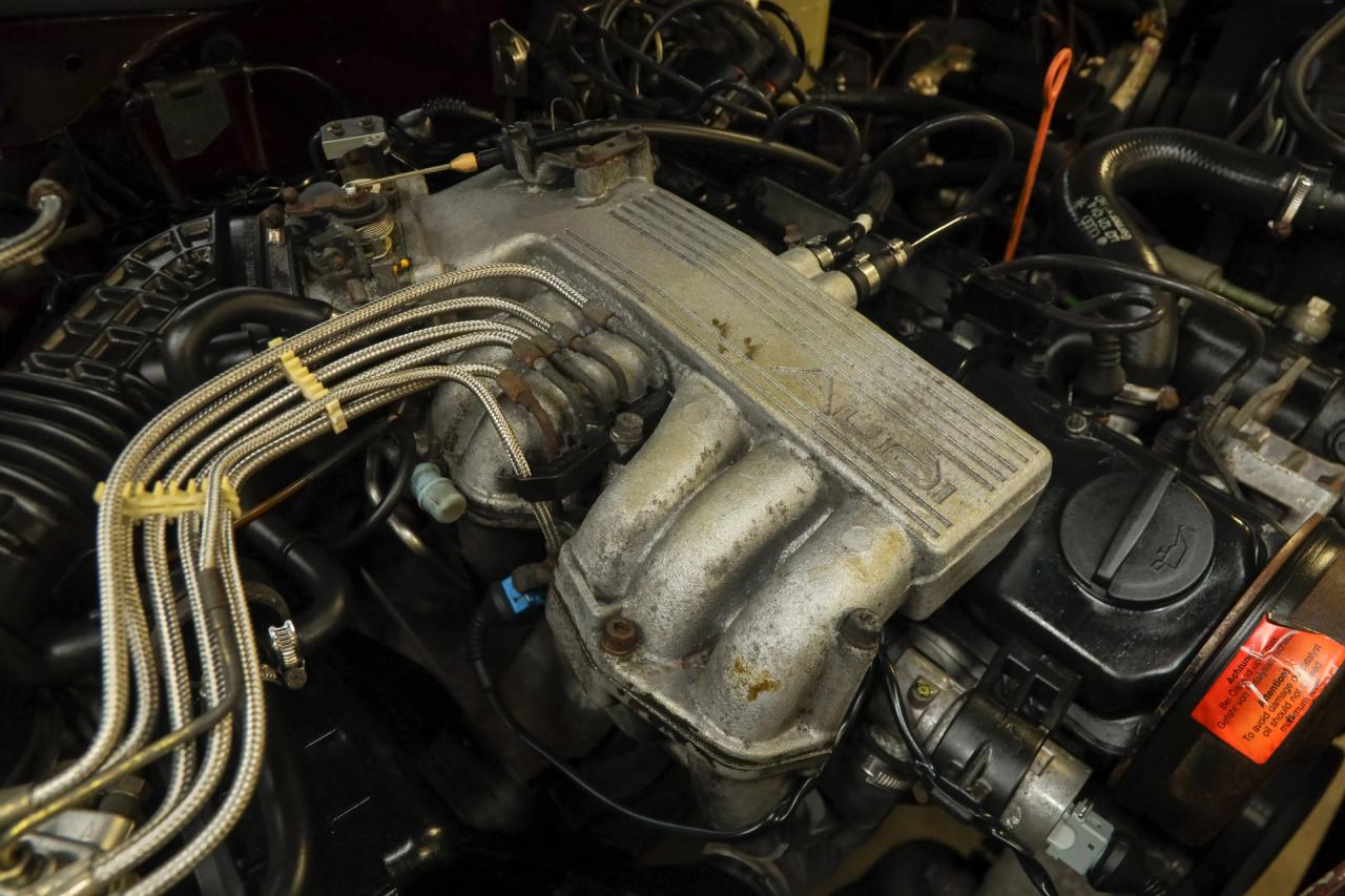 1990 Audi 100 Quattro &ldquo;The 5-Cylinder in Zyclamrot Metallic&rdquo;