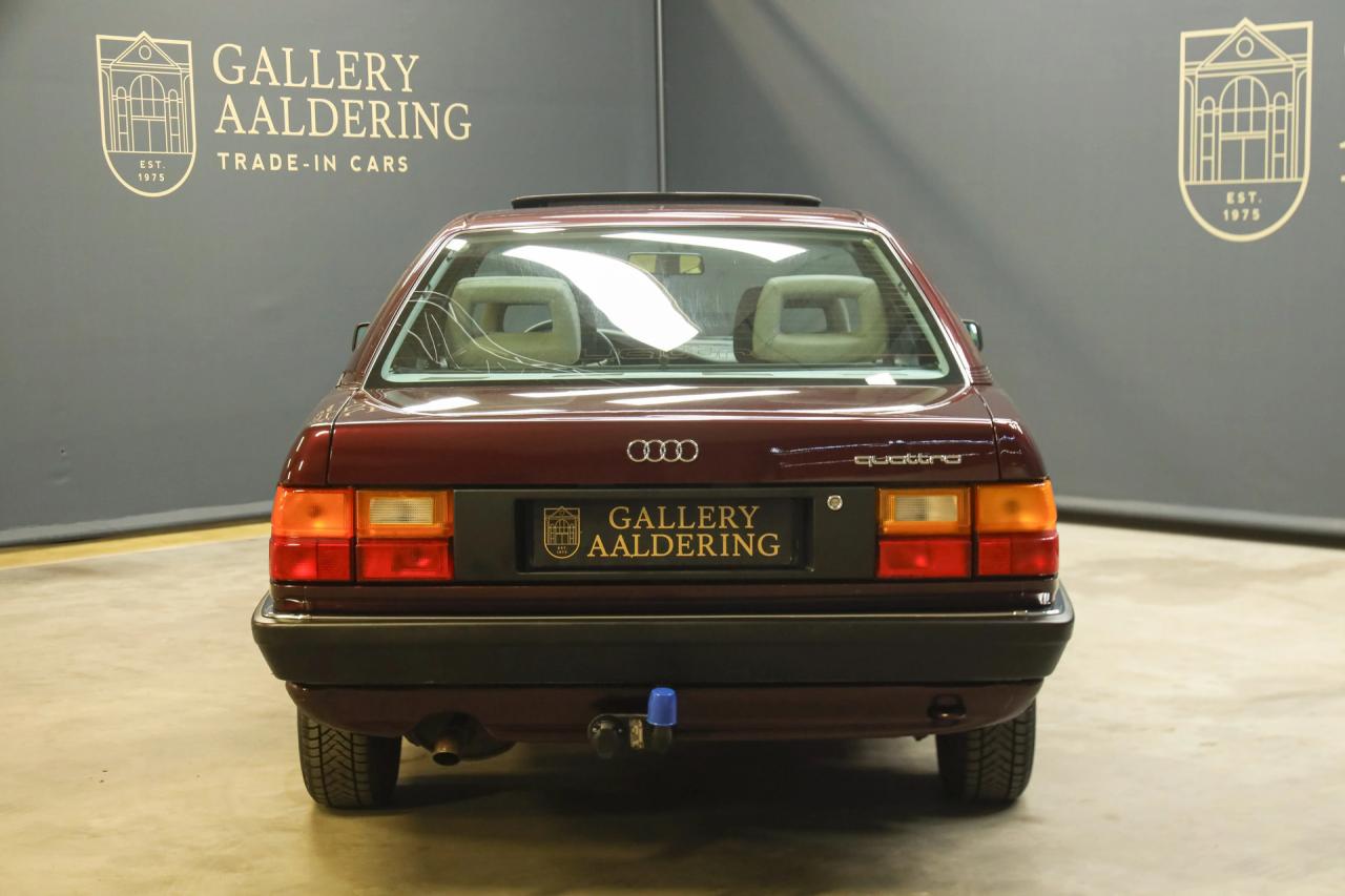 1990 Audi 100 Quattro &ldquo;The 5-Cylinder in Zyclamrot Metallic&rdquo;