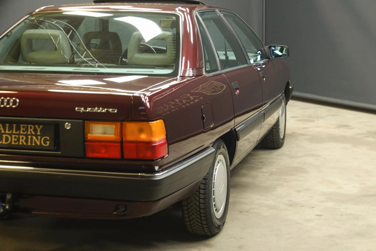 1990 Audi 100 Quattro &ldquo;The 5-Cylinder in Zyclamrot Metallic&rdquo;