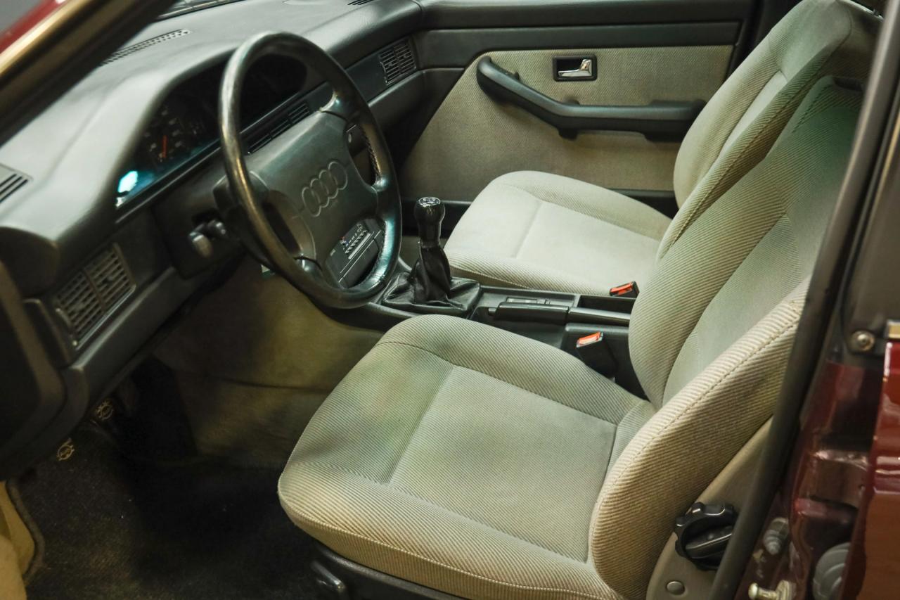 1990 Audi 100 Quattro &ldquo;The 5-Cylinder in Zyclamrot Metallic&rdquo;