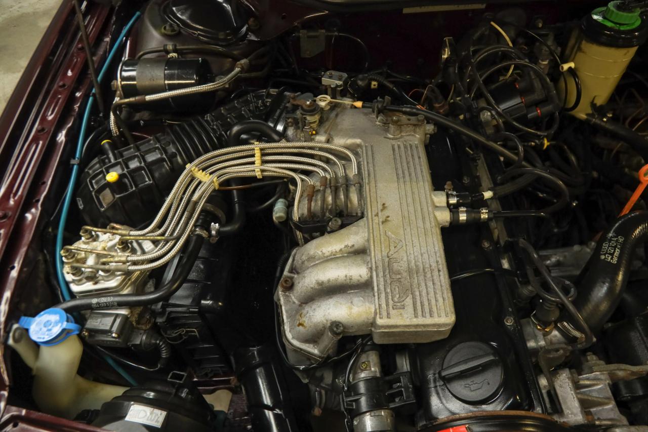 1990 Audi 100 Quattro &ldquo;The 5-Cylinder in Zyclamrot Metallic&rdquo;