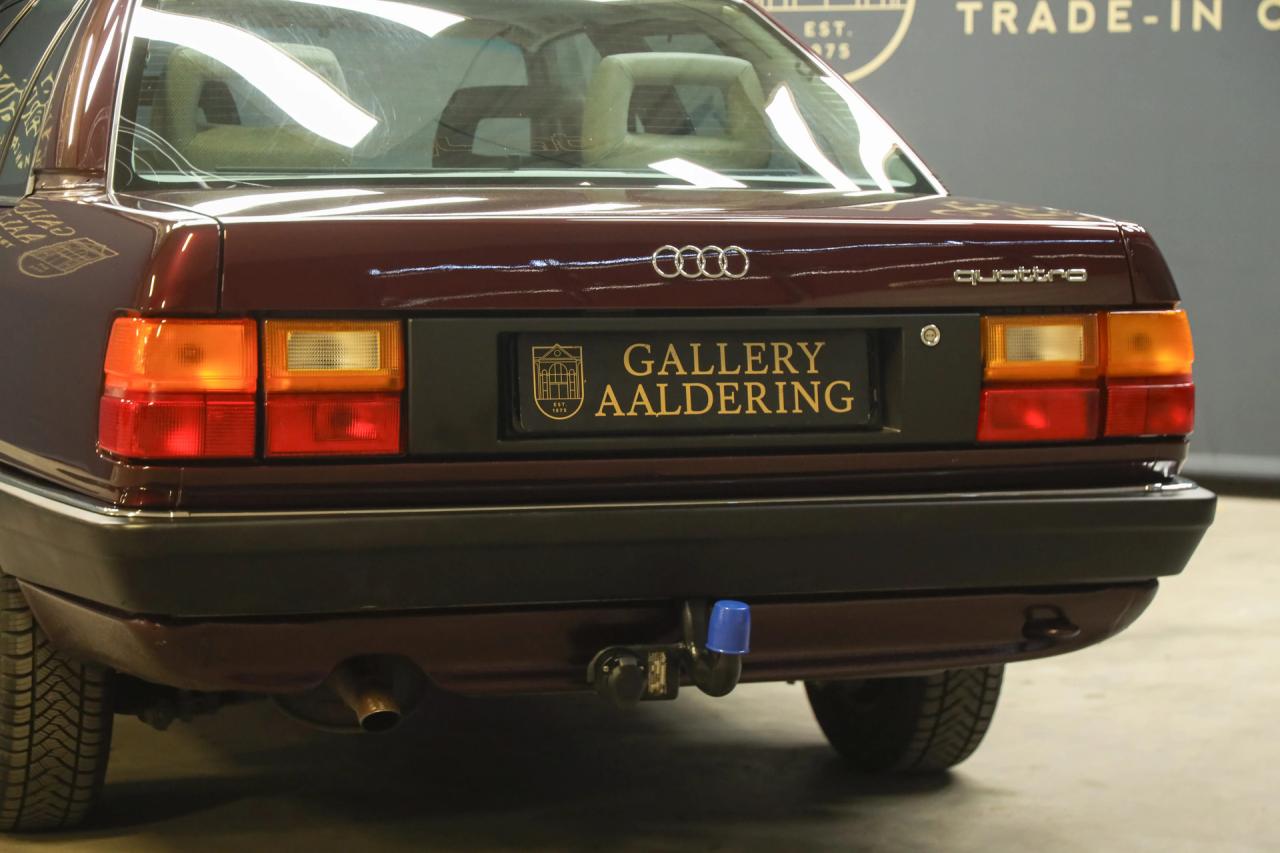 1990 Audi 100 Quattro &ldquo;The 5-Cylinder in Zyclamrot Metallic&rdquo;