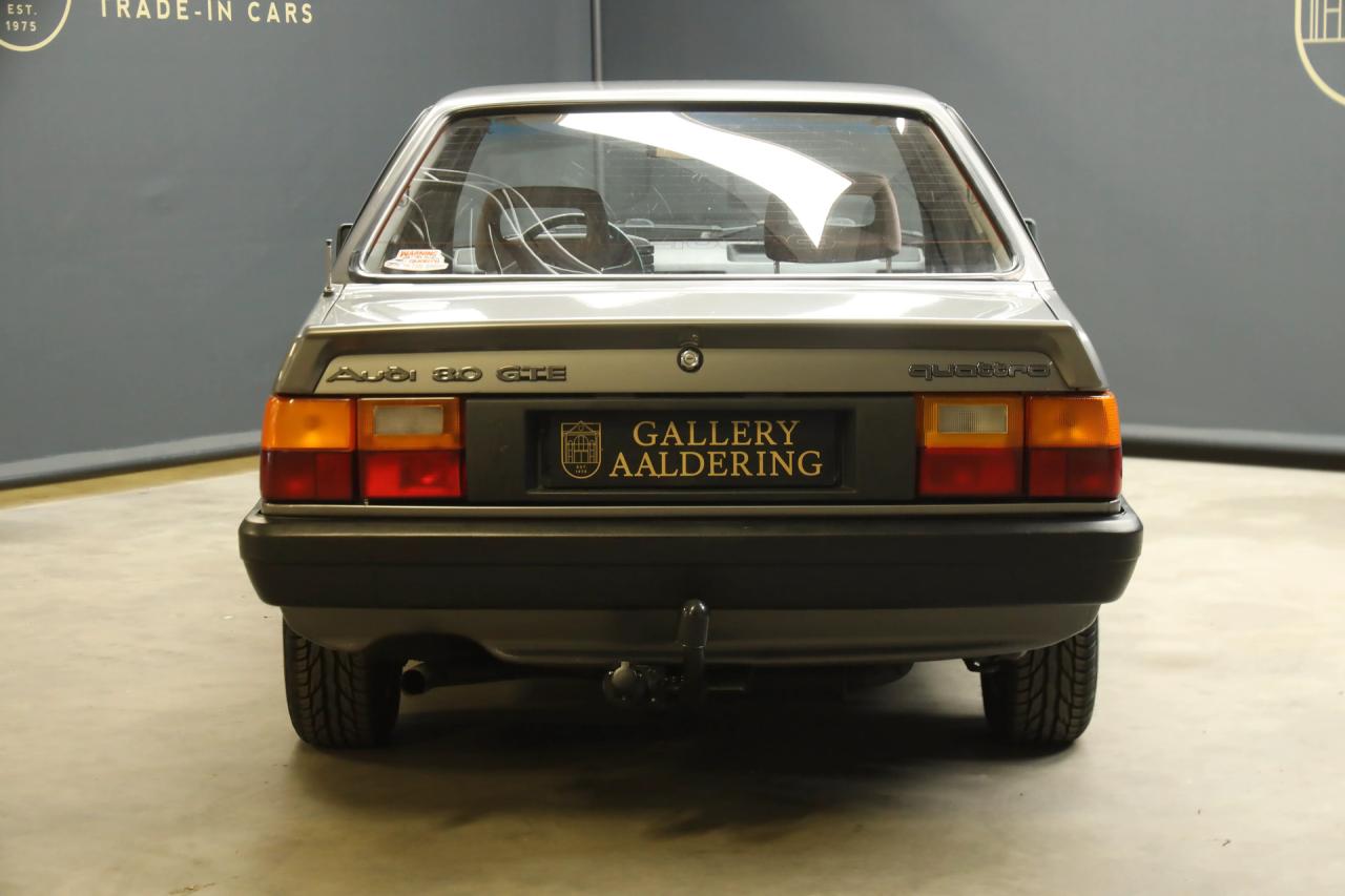 1985 Audi 80 GTE Quattro &ldquo;Preserving German car culture&rdquo;