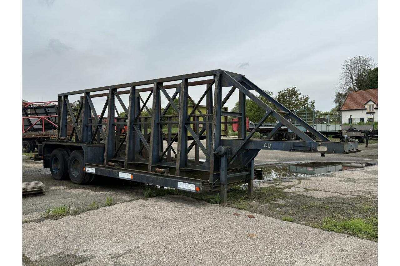 1966 GLAS RAY s semi-trailer blue