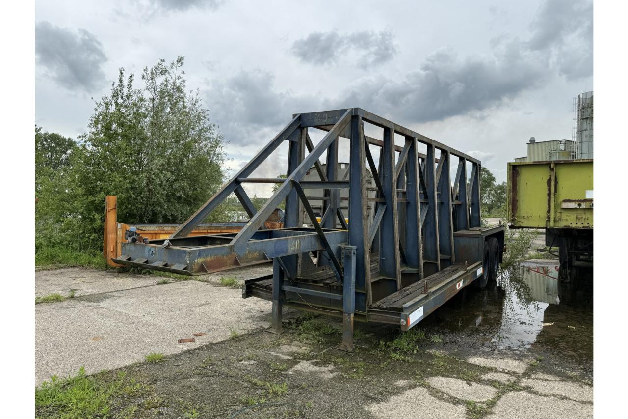 1966 GLAS RAY s semi-trailer blue