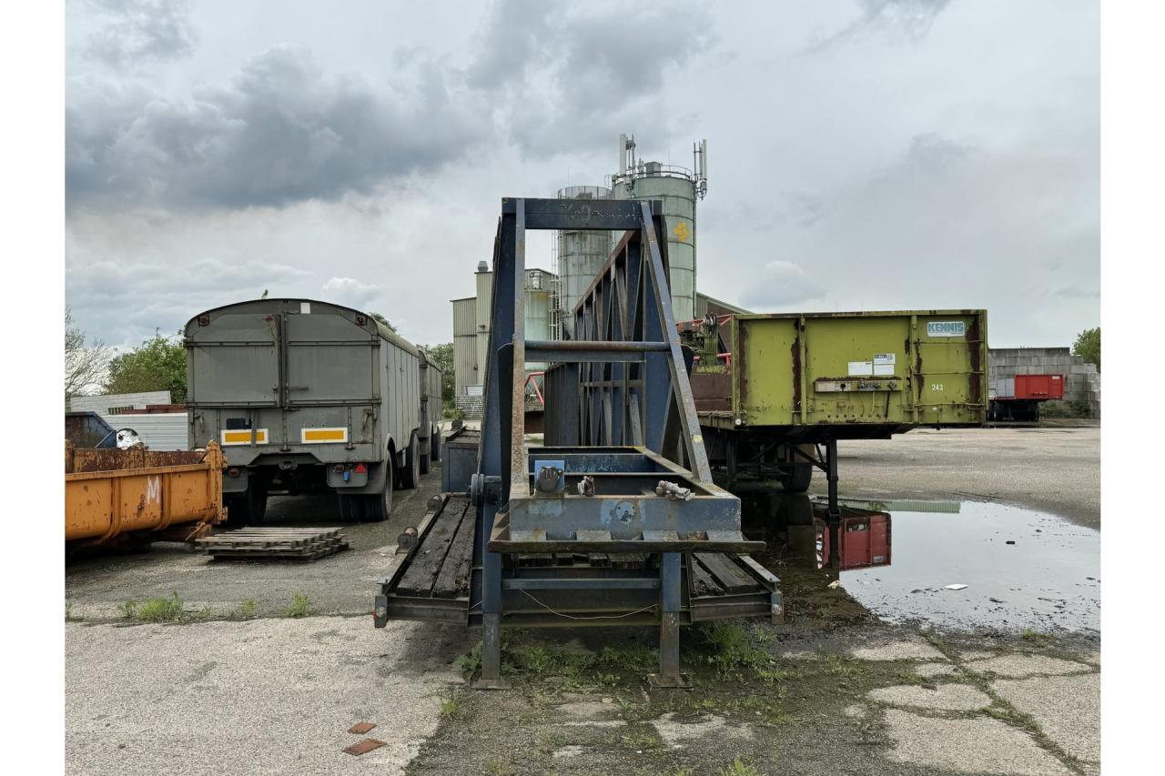 1966 GLAS RAY s semi-trailer blue