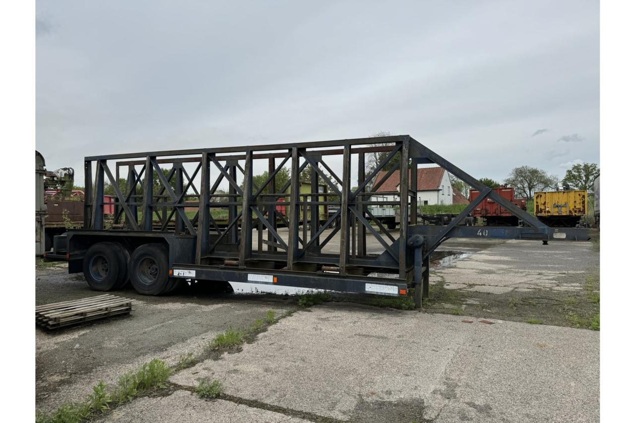 1966 GLAS RAY s semi-trailer blue