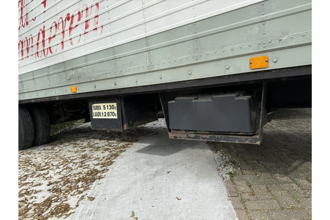 1976 Mini Van Hool 18-S1, 1-Axle ROR, 11M, Semi, Aluum Body